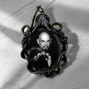 Anton Szandor LaVey Pendant Satanist Totem Occult Satanist